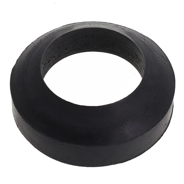 RUBBER TOILET CISTERN Seal Pan Conical Design Donut Washer Seal Pan
