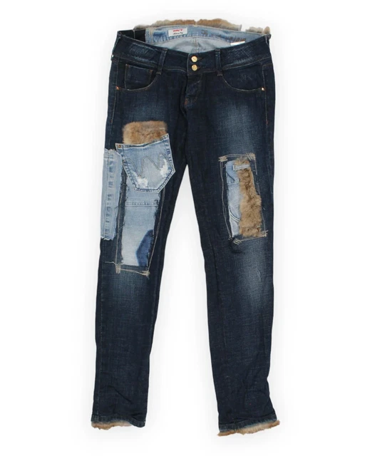 Met Jeans With Fake Fur