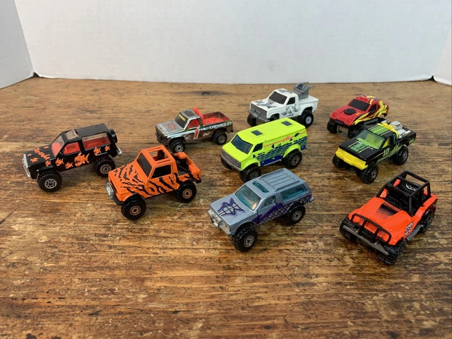 VTG 1980’S HOT Wheels Matchbox Lot 4X4 Off Road Trucks Van Ford Chevy