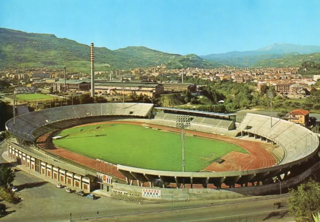 Cartolina Ascoli Piceno Stadio Delle Zeppelle