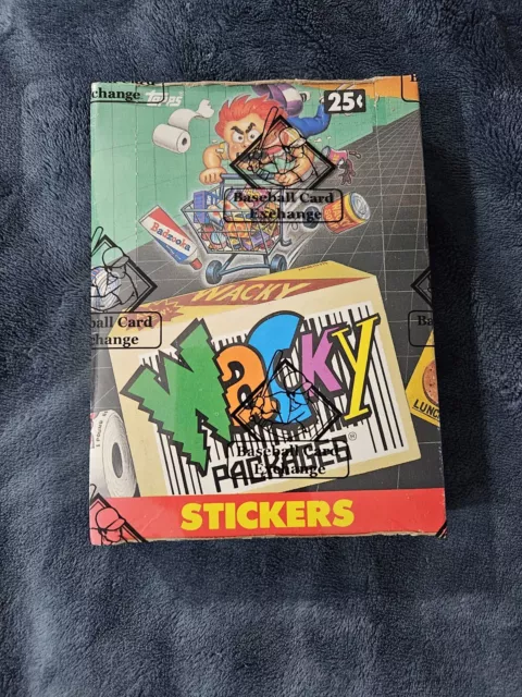 1991 Topps Wacky Packages Box BBCE Sealed
