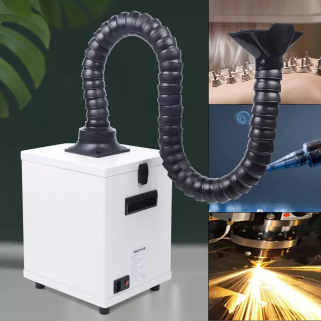 Fume Extractor for Laser Engraver/Solder Air/Smoke Purifier with 3 Filter Layers