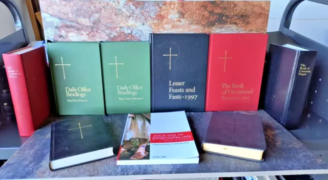 Episcopal Parish Resource Lot A1:  Prayer Books/Hymnals/Liturgy/Resources & More