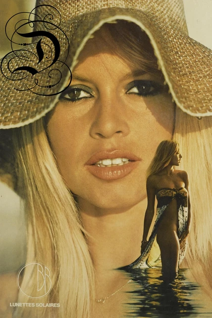 Photo De Brigitte Bardot - Années 60 - Tirage Neuf