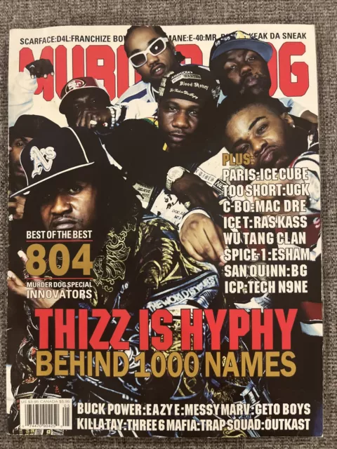 Murder Dog Magazine Volume 13, Number 1 Thizz Nation Cover   VERY RARE