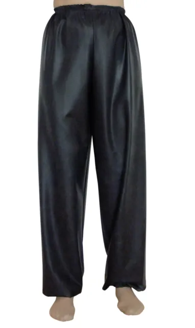 Black Rubber Trousers (Pants, Joggers), Silicone Latex Jogging Bottoms, 3 sizes