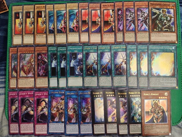 Yugioh 36 Card Arcana Knight Joker Deck Core Knight Imperial Bower Straight
