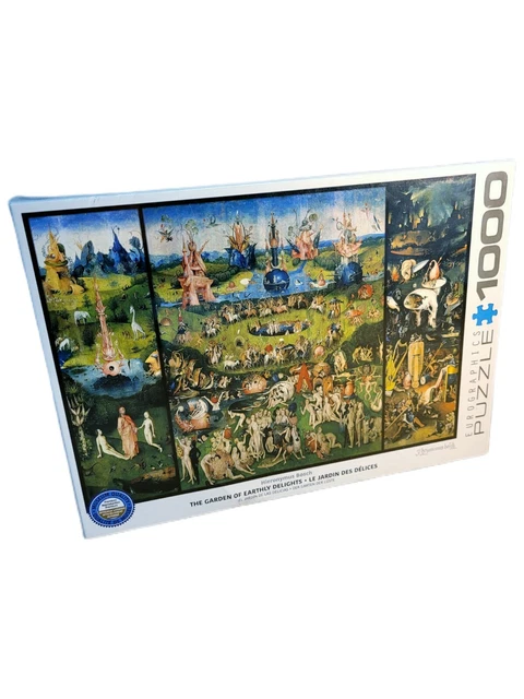 Puzzle Eurographics 1000 Pièces - Le Jardin Des Délices De Jérôme Bosch - Modèle 6000-0830
