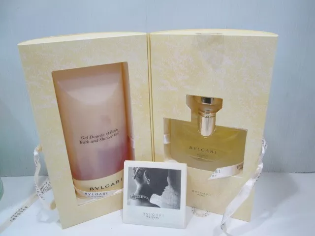 "BULGARI pour Femme" Profumo Donna Eau De Parfum 50ml Spray+GIFT:Shower Gel200ml