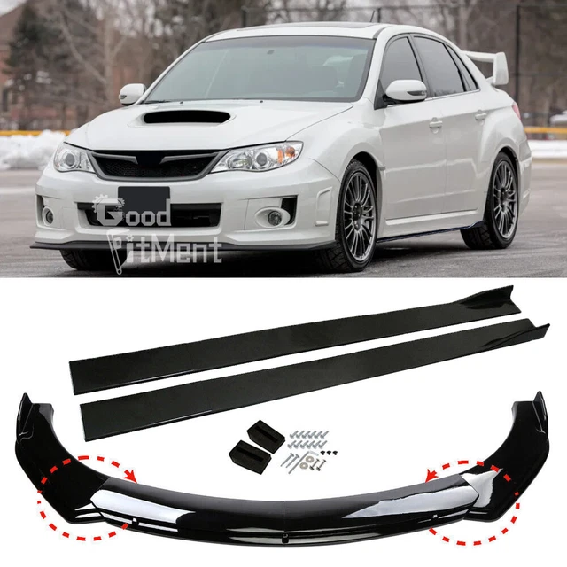 Carbon Fiber Front Bumper Side Vents Fits 08-14 Subaru Impreza GRB Wagon WRX STi Carbon Fiber Front Bumper Side Vents Fits 08-14 Subaru Impreza GRB Wagon WRX STi