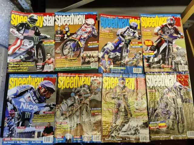 Speedway Star Magazine 2018 Complete (52 issues) Collectible Vintage