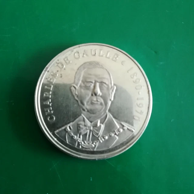 MÉDAILLE CHARLES DE Gaulle EUR 5,00 - FR