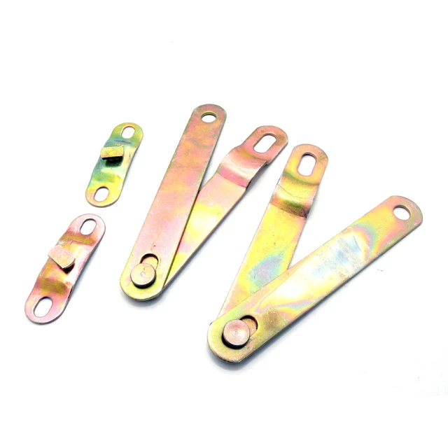 thumbnail image 2 of Gold Rear Tailgate Support Hinge Set Arms For Toyota Hilux RN90 Pickup 1989-1997 2 of 5