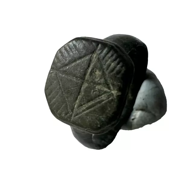 Ancient  Byzantine Bronze Ring.      48