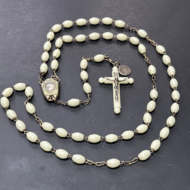 Chapelet ancien en nacre / Old Rosary - Montres & Bijoux