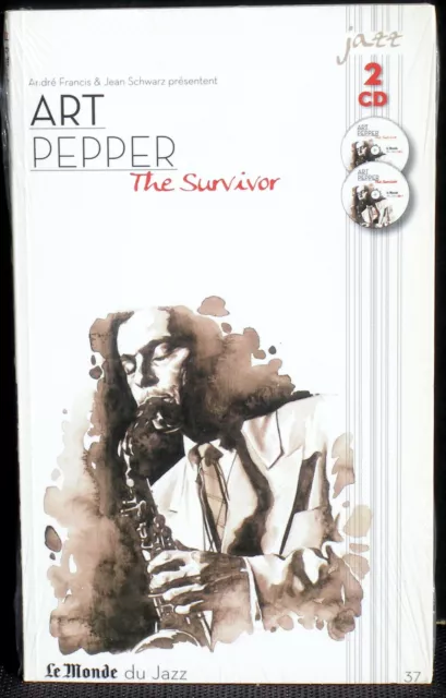 SEALED 2 x CD Art Pepper The Survivor Le Monde du jazz