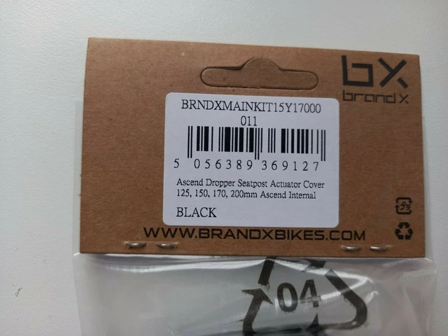 MARKE X ASCEND II' SATTELSTÜTZE ROUTE TROPPER AKTUATORABDECKUNG 125/150/170/200 mm NEU 2