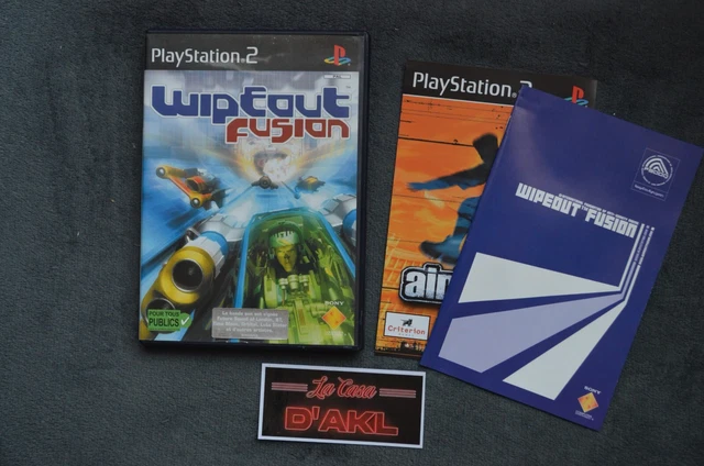 Jeu Wipeout Fusion PS2 - Version Française Complète - Bon état