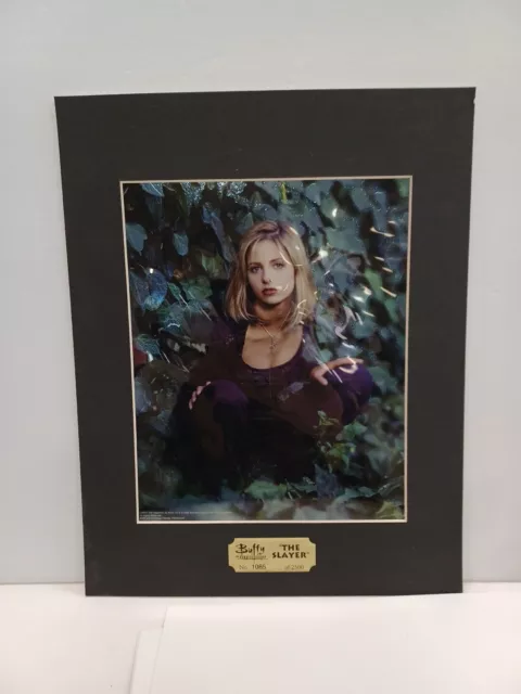 BUFFY the VAMPIRE SLAYER CHROMIUM PRINT Limited 1085 of 2500 11×14 Inches COA