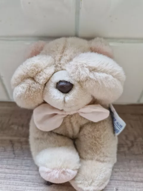 Collectable - Forever Friends 6" Plush Bear - Andrew Brownsword Covering Eyes