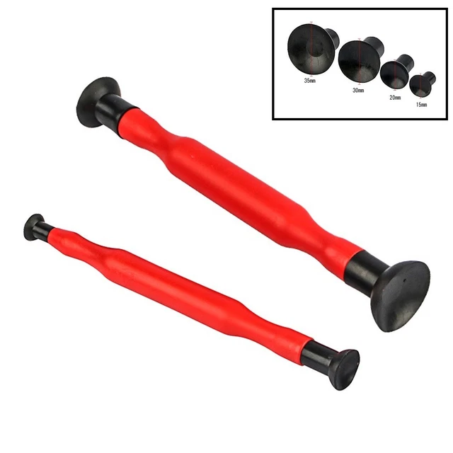 Kit De Rodage De Soupapes Manuel - 2 Outils Avec Ventouses, Pour Petits Et Gros Moteurs