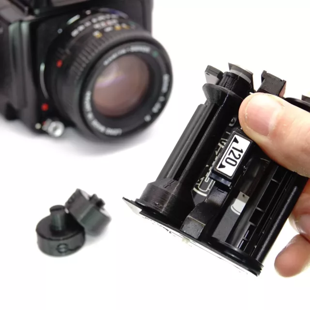 Snap-out 35mm to 120 Medium Format Medium Format Adapter for Mamiya 645