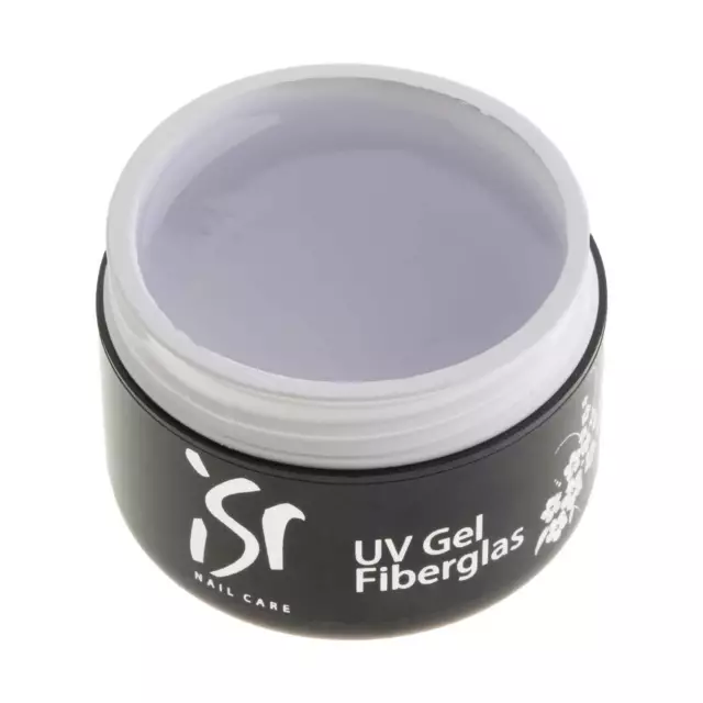 ISR UV & LED Gel Fiberglas Klar Aufbaugel 1 Phasen Gel Nagelmodelage Nagel 5ml