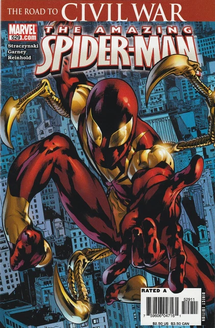 The Amazing Spider-Man #529 Marvel Comics 1st Appearance Iron Spider Suit NM Key