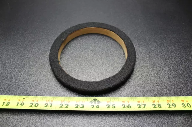 1 Mdf Speaker Ring Spacer 6 Inch Carpet Wood 3/4 Thick Fiberglass Ring-06Cbk