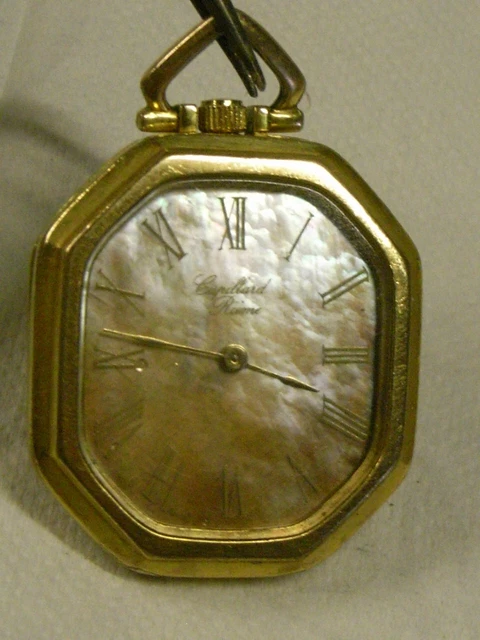 Montre Gousset Pendentif ROBIS – Or Plaqué, Style Vintage Pour Femme