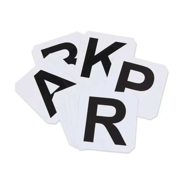 Shires Dressage Letters Set (Pack of 12) ER738