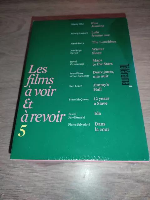 * Coffret Neuf Sous Blister Télérama - Les films à voir et à revoir N° 5  10 DVD