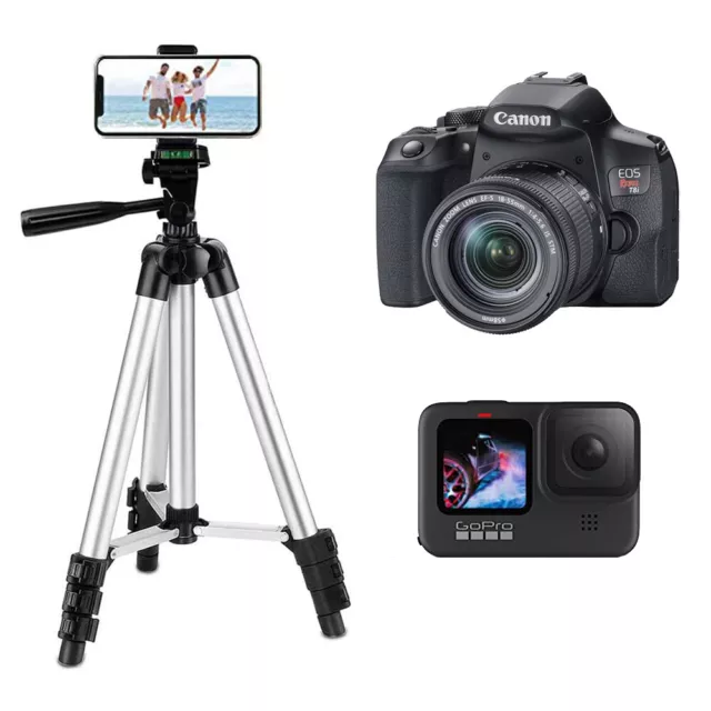 Treppiede Fotocamera Portatile Alluminio Smartphone Professionale Go Foto Video