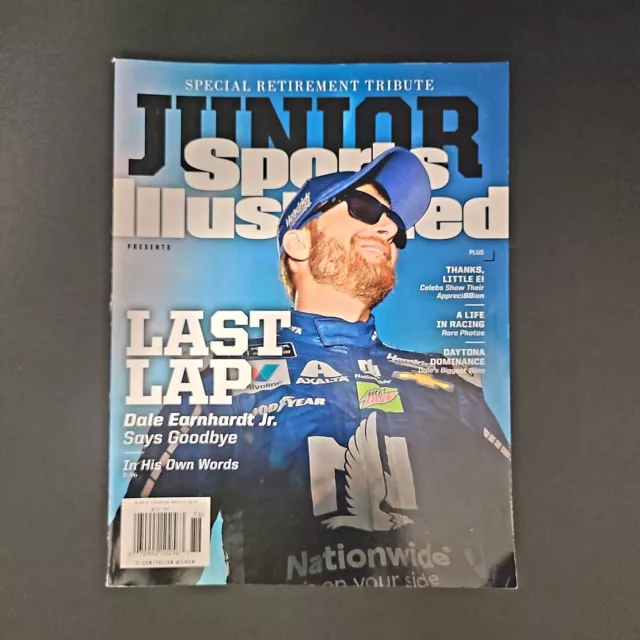 Dale Earnhardt Jr 2017 Sports Illustrated Retirement Tribute-Last Lap-No Label