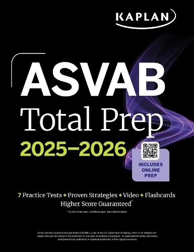 Asvab Total Prep 2025 2026 Includes 7 Full Length Practice Tests