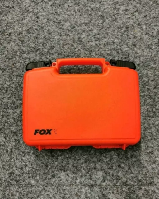 Fox Micron MXR+ / MR+ Transportkoffer Original (orange) Bissanzeiger Bite Alarms