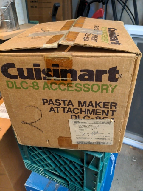Cusineart Pasta Maker Attachment Dlc-854 Food Processor Attachment Tool Noodles