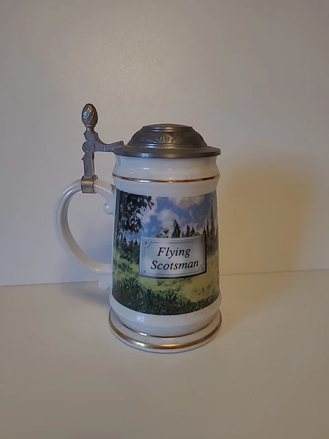 DAVENPORT  POTTERIES Ltd Edition FLYING SCOTSMAN TANKARD  BEER STEIN NEW
