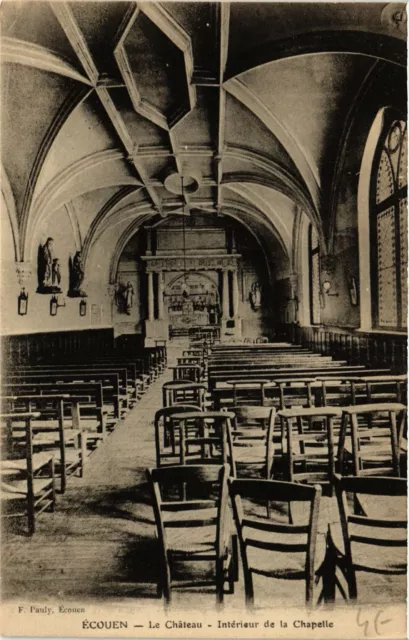 CPA AK ÉCOUEN - La Chateau - Intérieur de la Chapelle (380220)