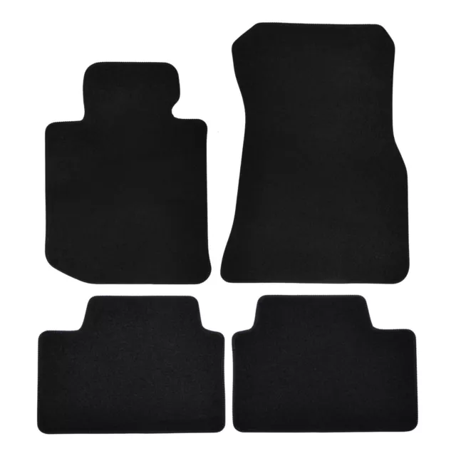 PRO Tapis de sol en Velours pour BMW 3 G20 / G21 depuis 2018 4pc Noir