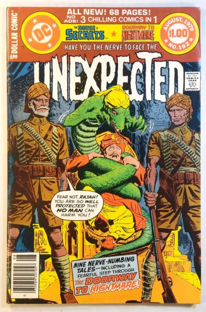 The Unexpected #192 DC Comics August 1979 Bronze Age F/VF 7.0 No Ads 68 Pages!