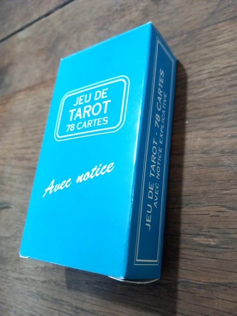 SoBazar Jeu De Tarot 78 Cartes - Avec Notice Explicative, Dimensions 11,5 X 6,5 Cm