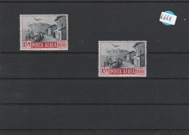 San Marino      postfrisch   **    2x MiNr. 448