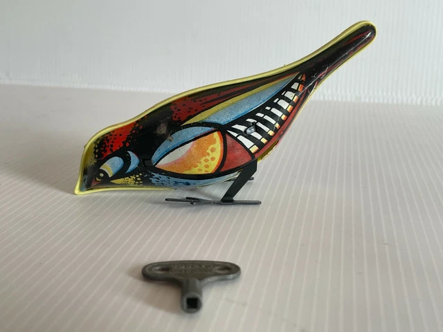 Vintage Fin Litho Kohler Marque Multicolore Partiel Canard
