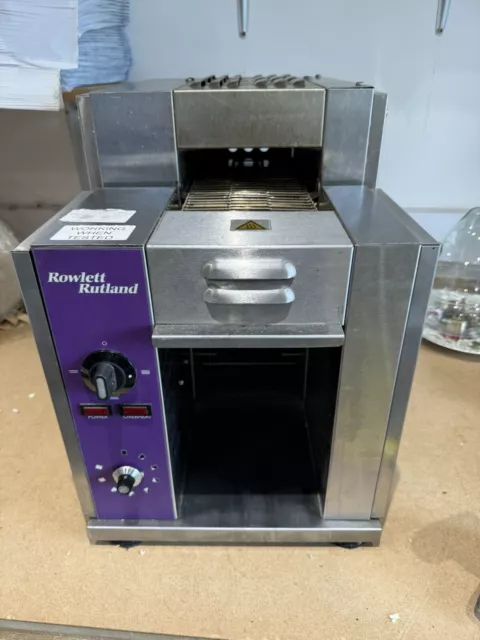 Rowlett Rutland Industrial Rolling Toaster Model 1500 RT/NG