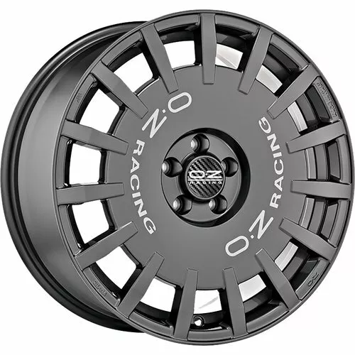 Oz Racing Rally Racing Dark Graphite Silv Letter Alloy Wheel 18X8 Et35 5X100