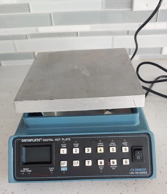 Dataplate Digital Hot Plate Magnetic Stirring Hot Plate Omega Lhs-720 Series