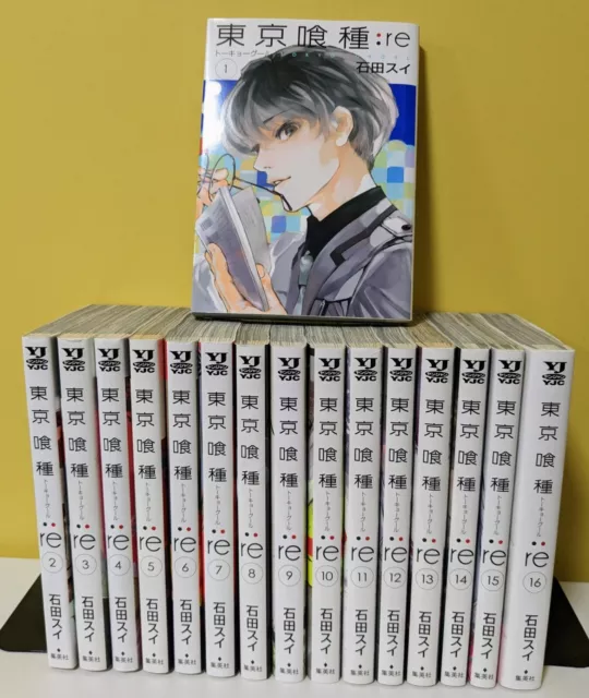 Tokyo Ghoul: re Comic vol.1-16 Complete set Manga Book Sui Ishida Japanese F/S