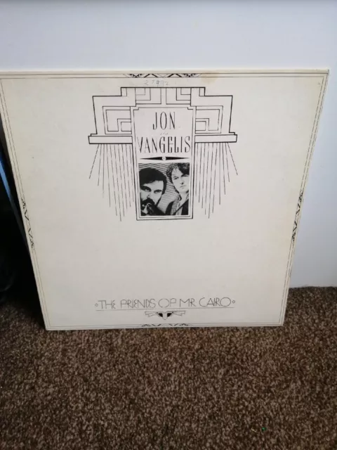 Jon & Vangelis - The Friends Of Mr Cairo ORIGINAL 1ST ISSUE VINYL LP POLD5039 VG