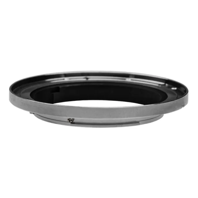 Anillo adaptador para Nikon D7000, D7100, D7200, D750 objetivo Leica R plata